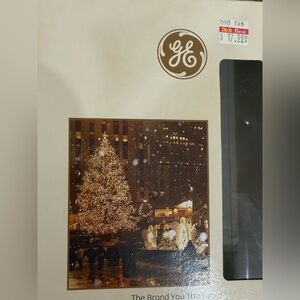 New Vintage Christmas Lights  Vintage GE Crystal Lights String A Long Colors